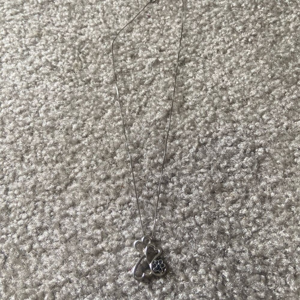 Kay’s open heart necklace